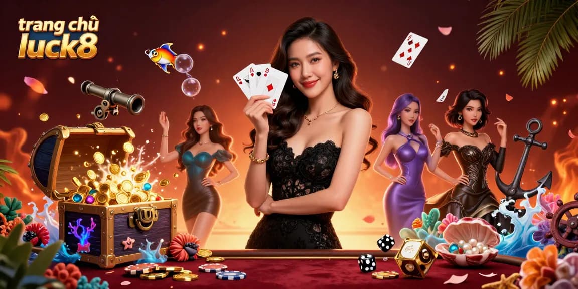 Experience excitement at trang chủ luck8 with stunning visuals and casino-themed elements.