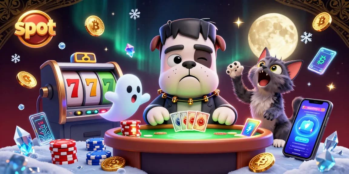 Spin the reels with lively characters in this immersive slot scene filled with excitement.