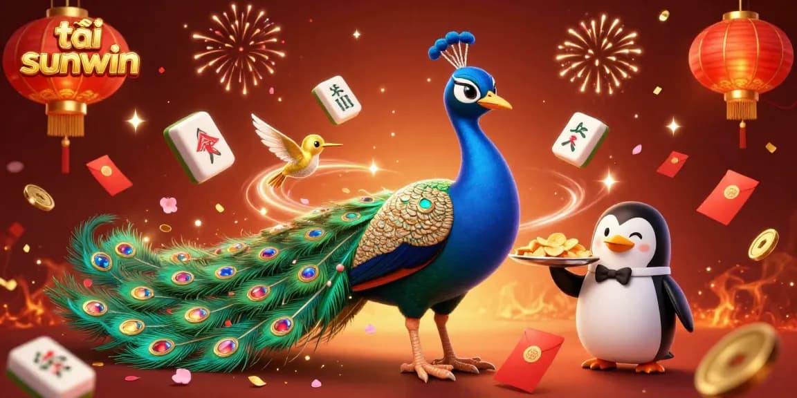 Experience excitement with tải sunwin's 3D casino scene featuring vibrant characters and rich gaming elements.