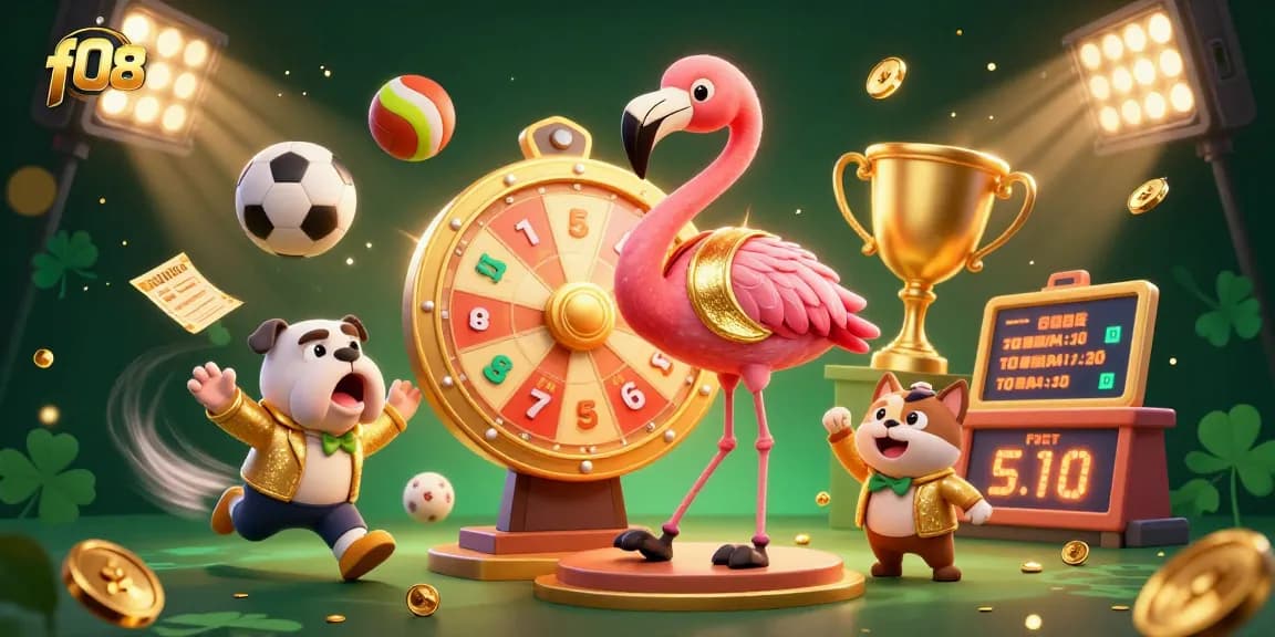 Rasakan kemenangan mendebarkan di f08 dengan acara permainan yang meriah, elemen olahraga, dan hadiah menarik!