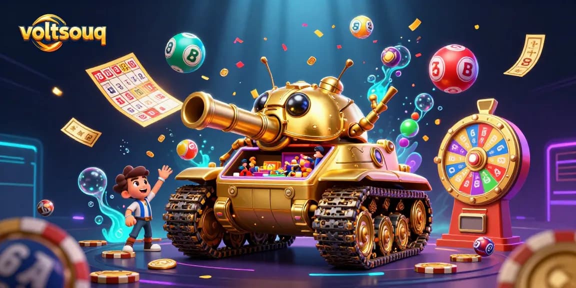 Engage with voltsouq's vibrant casino experience featuring a dynamic and colorful gaming scenario.
