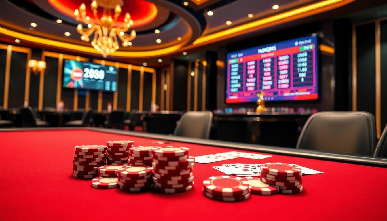Experience excitement at nhà cái rr88 with vibrant casino tables and thrilling gaming action.