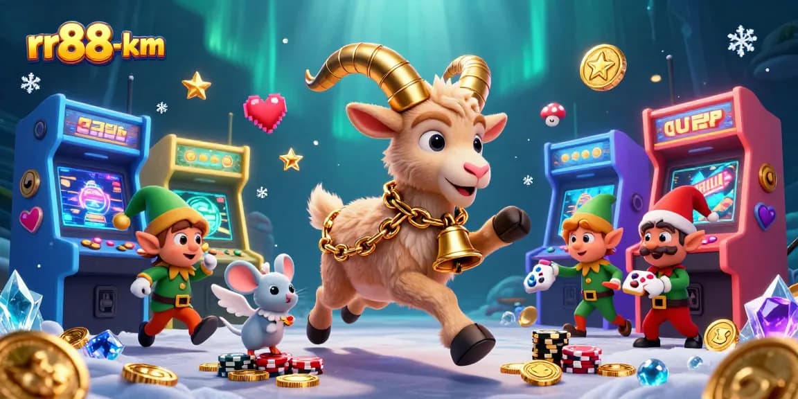 Experience the festive chaos of Halloween at rr88-km casino, with gaming elements and whimsical characters.