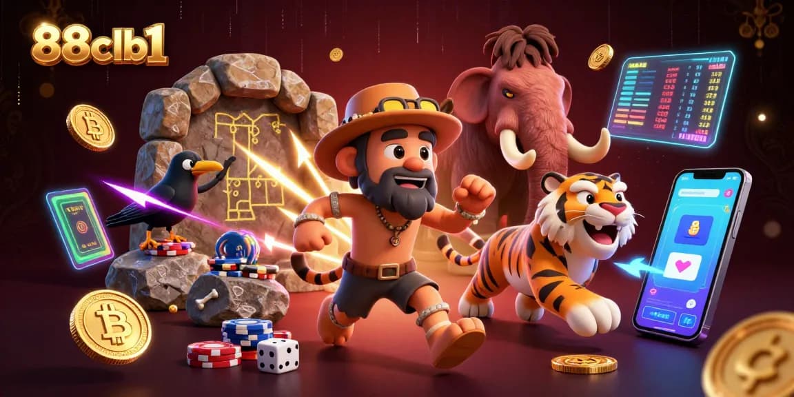 Experience thrill with 88clb1 in the vibrant 3D casino scene featuring engaging games.