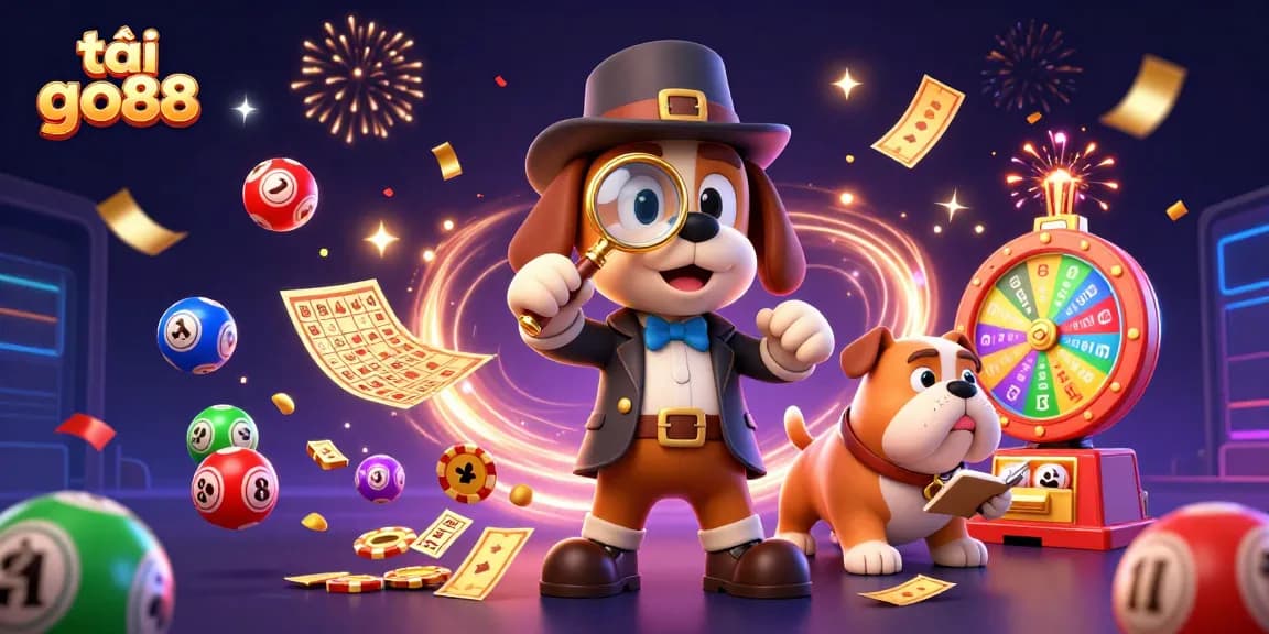 Engage with tải go88 through vibrant lottery elements and detective-themed gaming adventures.