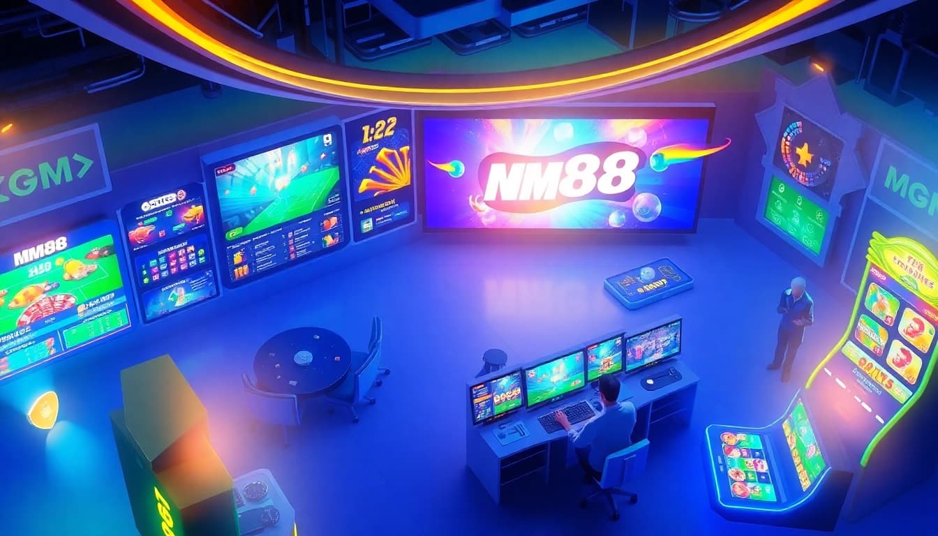 Explore the high-tech gaming environment of https://mm88.co.in/ with vibrant visuals and dynamic betting options.