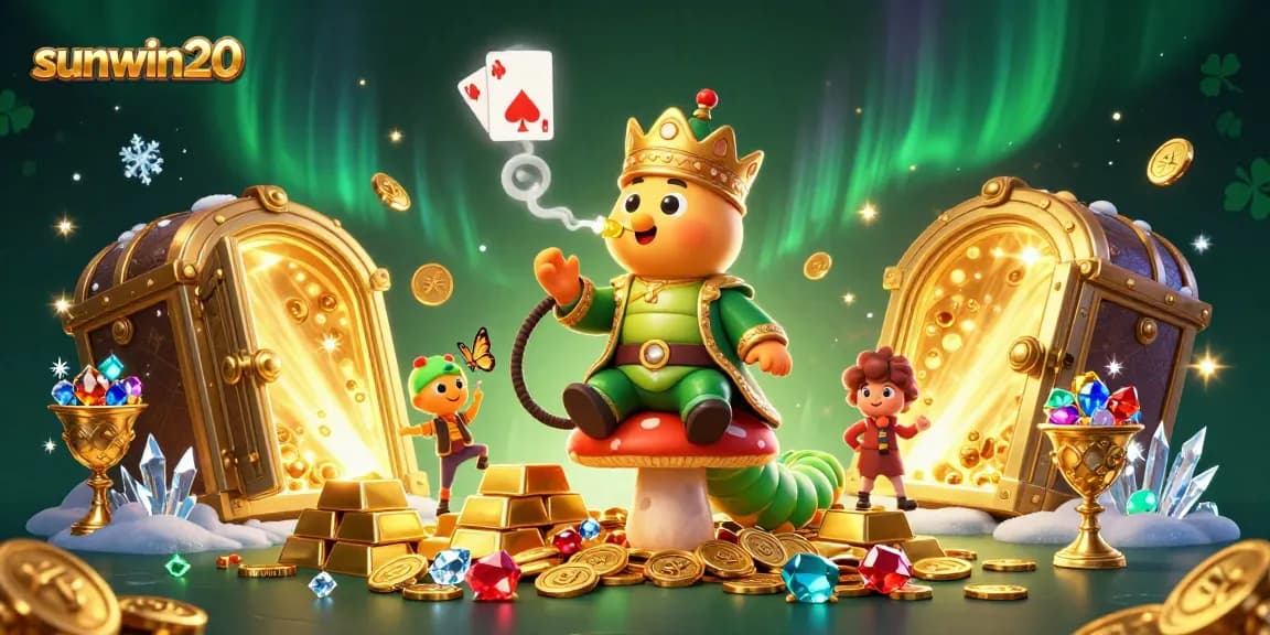 Engage in thrilling gaming with sunwin20's vibrant casino atmosphere and sparkling treasures.