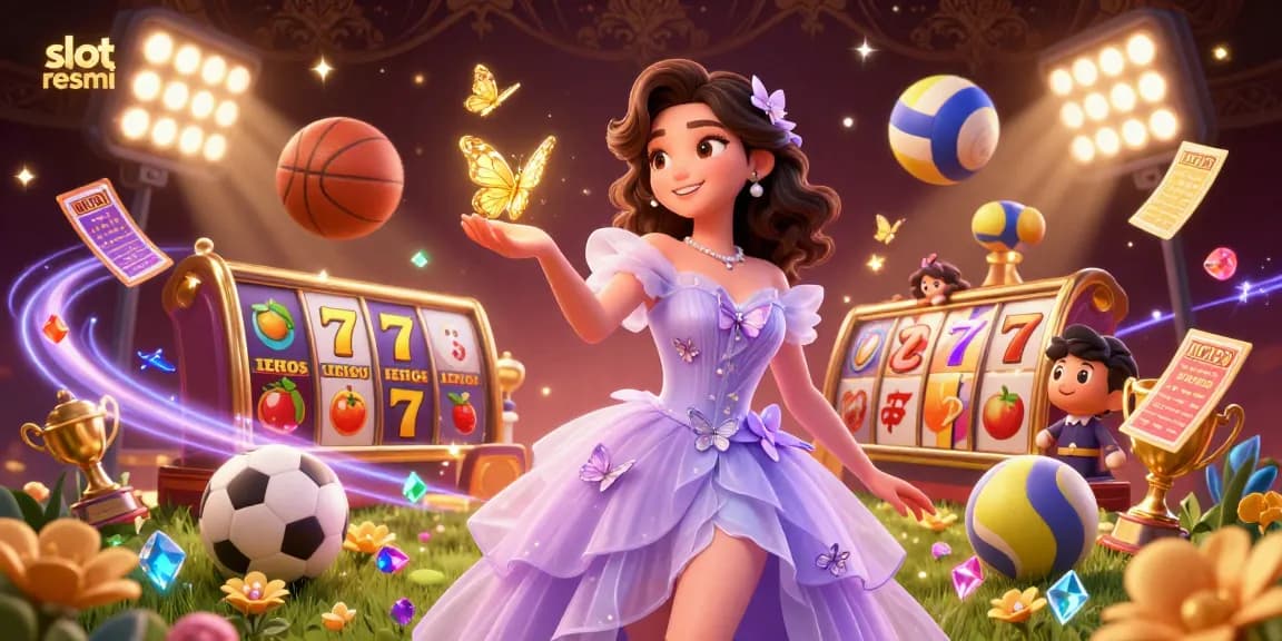 Experience excitement with slot resmi as 3D dynamic elements showcase thrilling gambling action.