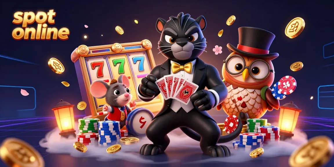 Putar slot online dengan panther menang, burung hantu cerdas, dan tikus keberuntungan meriah