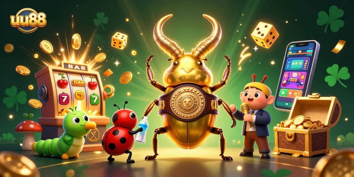 Experience thrilling gameplay with uu88 at a dynamic scene featuring vibrant casino elements.
