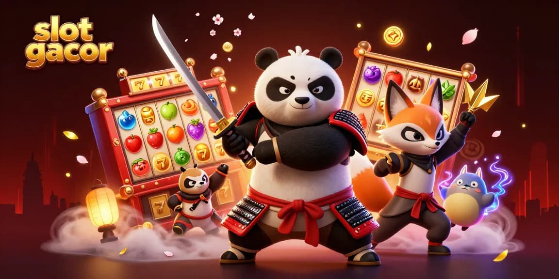 Rasakan kegembiraan slot gacor dengan karakter warna-warni yang memanfaatkan keberuntungan dalam adegan yang dinamis.