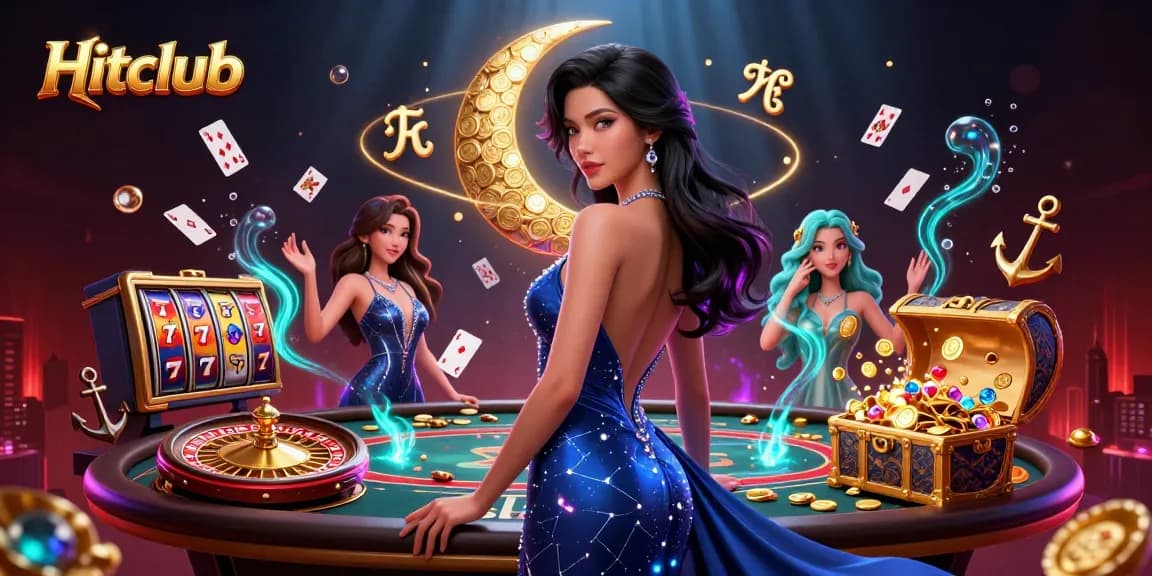 Engage with Hitclub, experiencing immersive casino action with vibrant visuals and dynamic game elements.