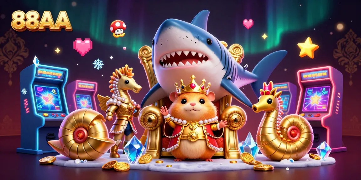 Experience exhilarating wins with 88AA, where the golden hamster king reigns over an enthralling casino realm.