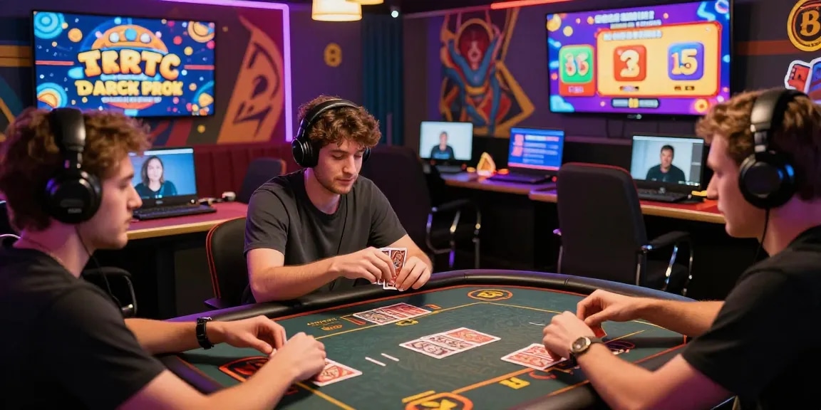 Engaging scene of players at online games reflecting the excitement of https://gamebaidoithuong.is/ with colorful, inviting atmosphere.