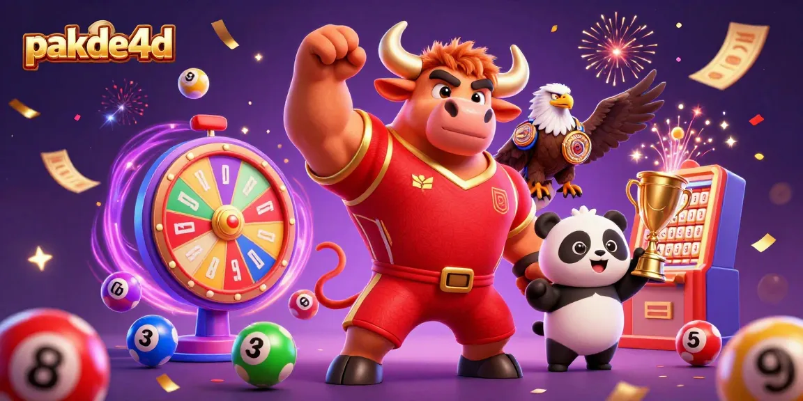 Elevate your gaming with pakde4d's exciting lottery experience and winning vibes.