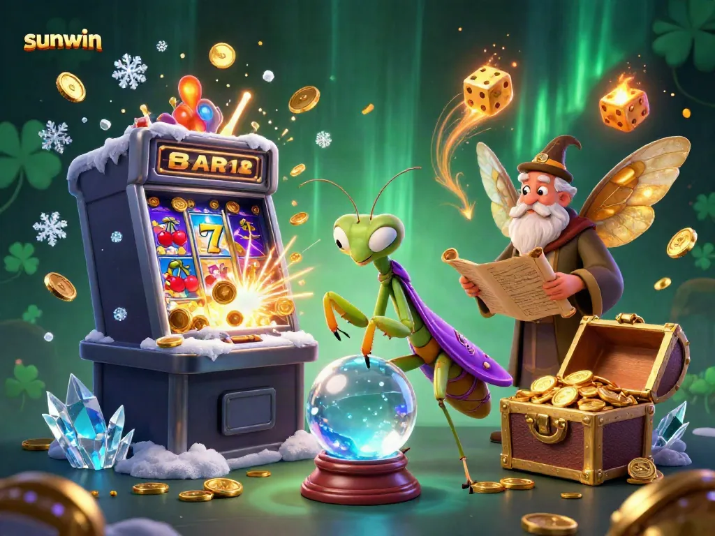 Engage with the exhilarating world of sunwin as 3D characters reveal casino treasures amidst vibrant visuals.