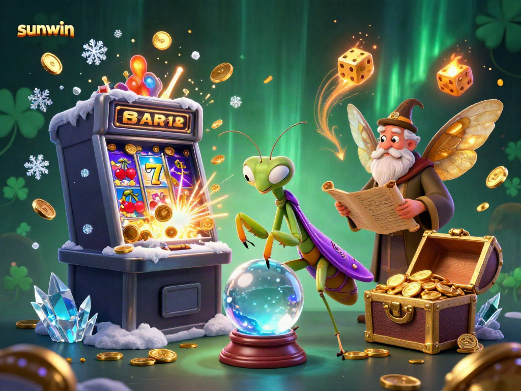 Engage with the exhilarating world of sunwin as 3D characters reveal casino treasures amidst vibrant visuals.