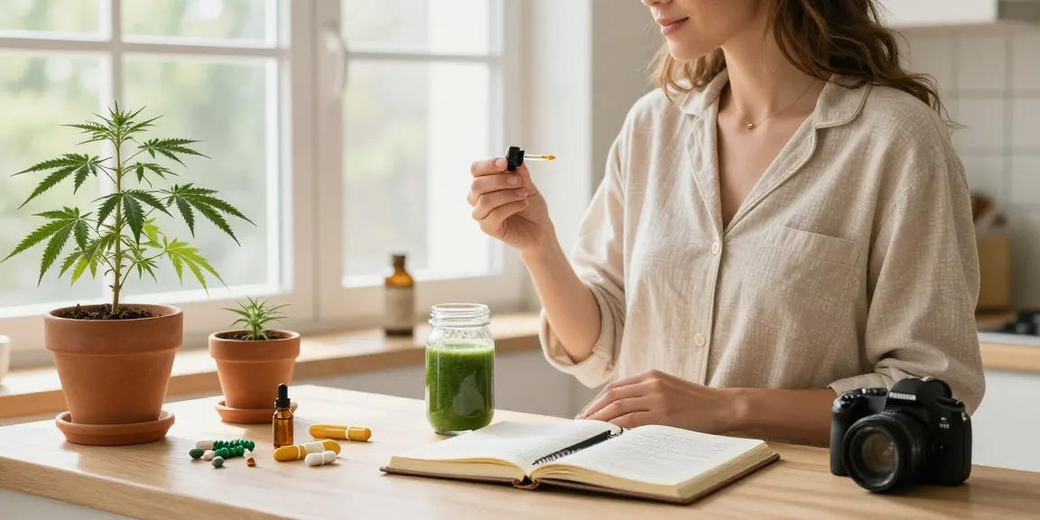 How To Vape CBD oil with lab-tested hemp extract in a cozy kitchen wellness scene.