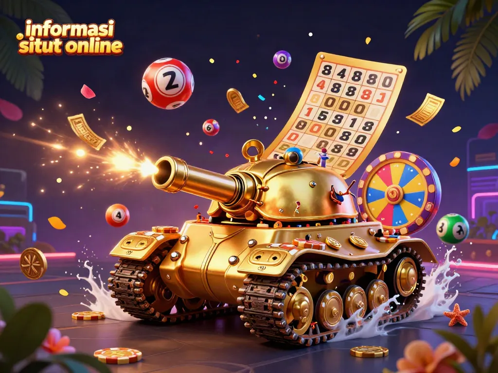 Memenangkan permainan dengan informasi situs slot online yang menarik di kasino mini dalam tank emas.