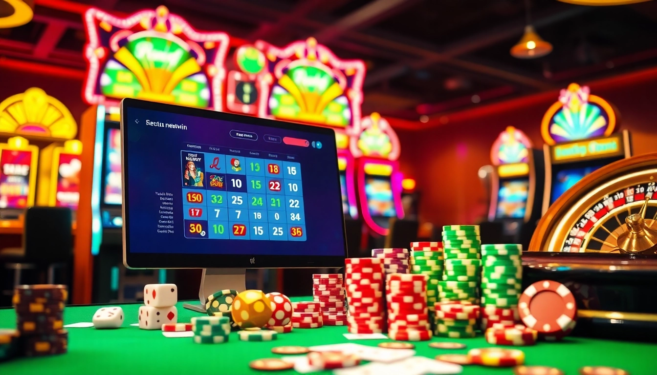 Play slots and win big on situs nekatwin, featuring vibrant casino visuals and engaging action.