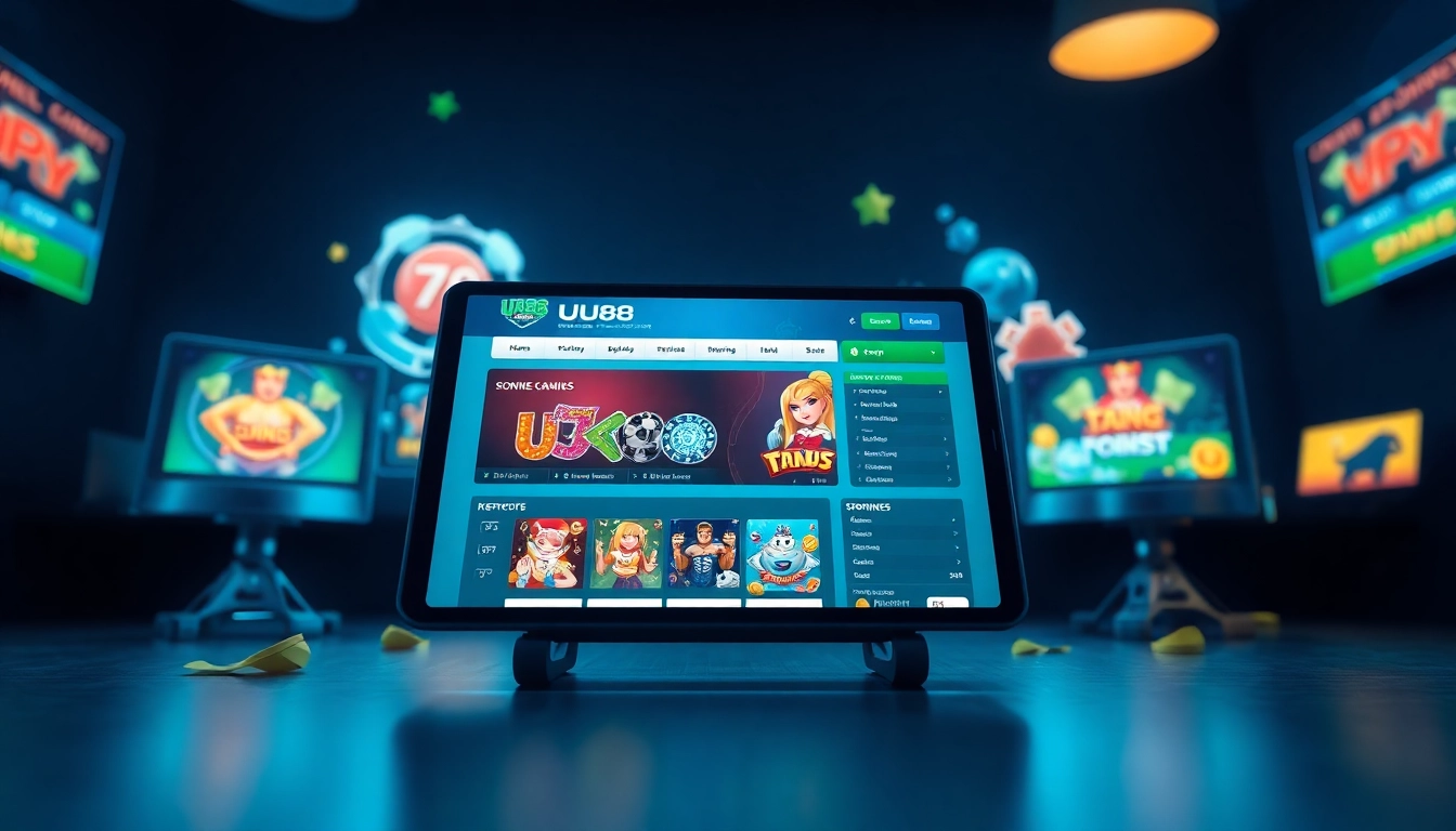 Experience seamless online gaming at https://uu88.futbol/, showcasing various exciting games and a user-friendly interface.