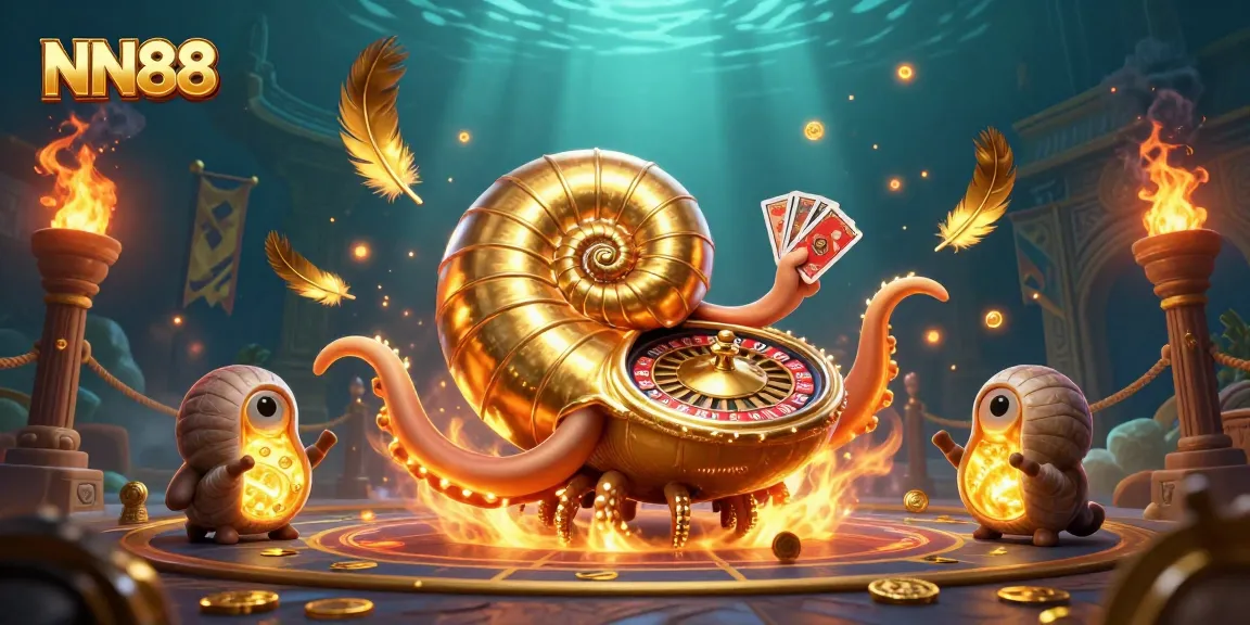 Experience thrilling gameplay at NN88 with vibrant elements of 3D digital casino art.