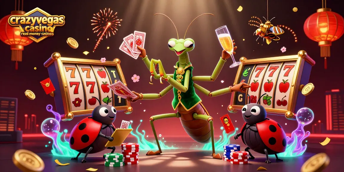 Experience the thrilling vibe of crazyvegas casino real money casinos with dynamic gaming elements and vibrant characters.