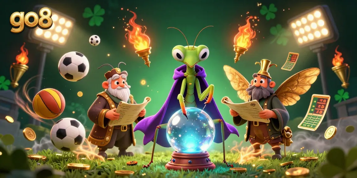 Engage with go8's exciting adventure in this dynamic casino-themed illustration filled with vibrant elements.